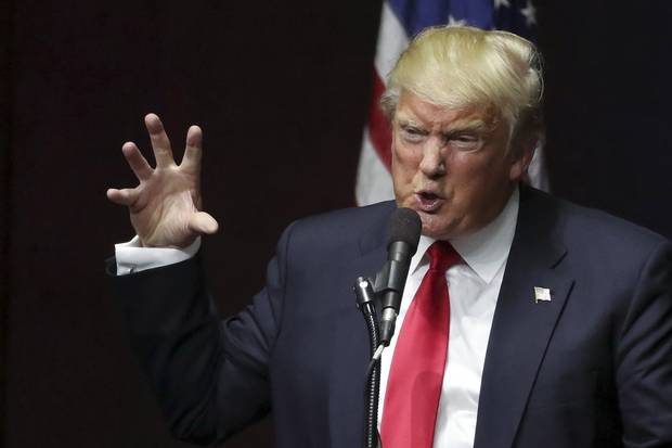 Donald Trump reads the lyrics of Al Wilson's song 