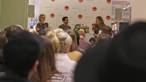 Liz Rodbell, Imran Amed and Odessa Paloma Parker.