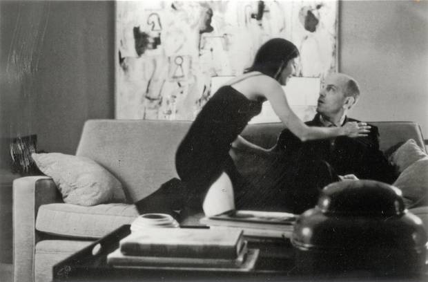 Catherine Keener and John Malkovich in Being John Malkovich.