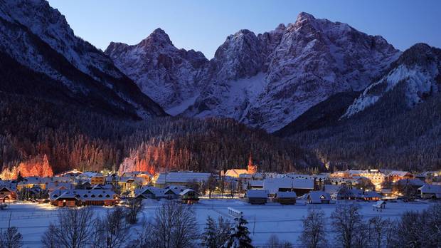 Uniquely positioned on the Austrian-Italian-Slovenian tri-border, or tromeja in Slovenian, the village of Kranjska Gora blends the best aspects of the three cultures.
