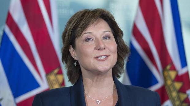 Premier Christy Clark.