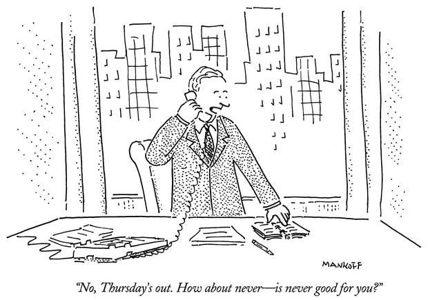 Robkert Mankoff is retiring as cartoon editor of The New Yorker after 20 years at the position.