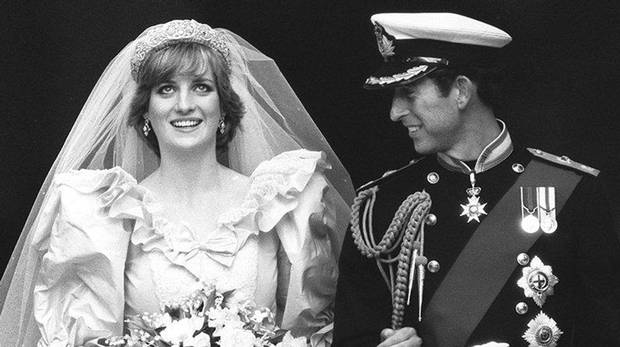 The Princess and Prince of Wales are seen on their wedding day in London in this July 29 1981 file photo. Prince Charles is to marry his partner Camilla Parker Bowles, the prince's office said Thursday, Feb. 10, 2005. Charles dated Camilla many years before he married Diana in 1981.