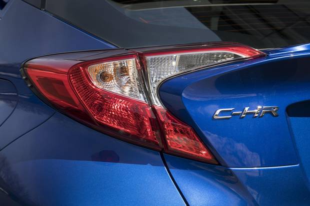 Toyota claims the CH-R has 'kick-ass styling' meant to appeal to 'sensation seekers.'