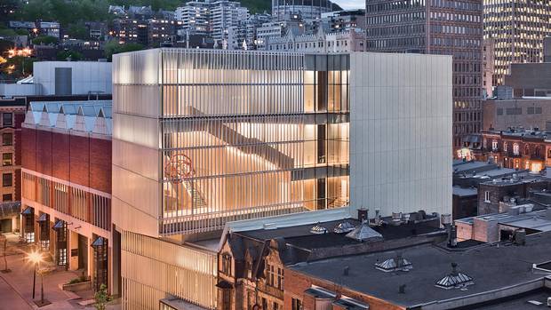 The Michal and Renata Hornstein Pavilion for Peace at The Montreal Museum of Fine Arts.