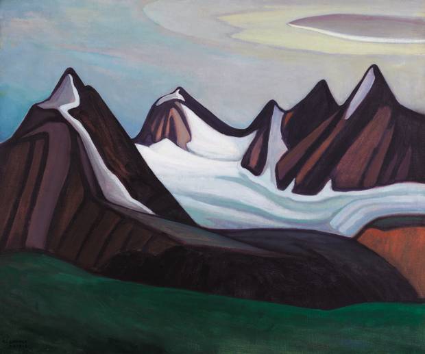 It was estimated Lawren Harris’s Mountain and Glacier (1930) would sell for $1-million to $1.5-million at the Heffel auction on Thursday.
