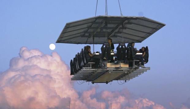 While not technically a Canada Day event, this extreme-dinner series launches on Saturday.