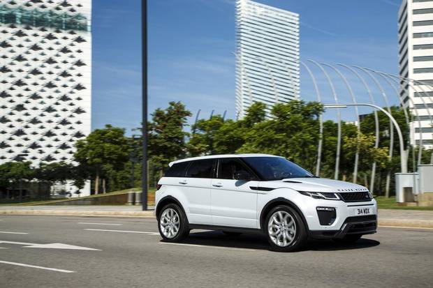 Jaguar Evoque.