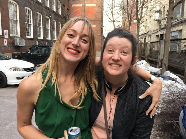 The Definites co-director/producer Hannah Cheesman and co-director/producer Mackenzie Donaldson.