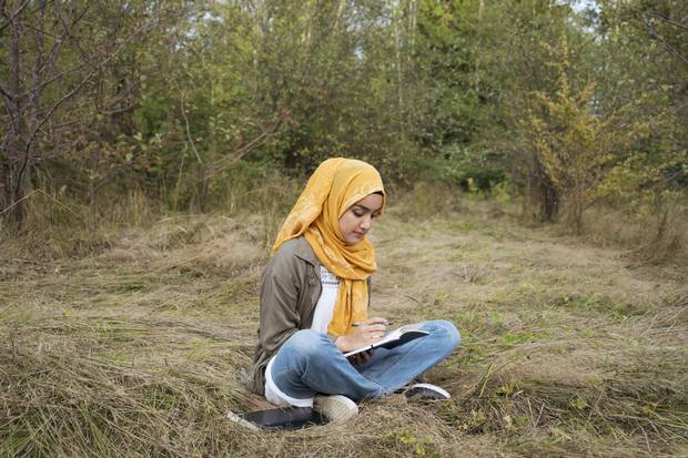 Sumaiya Tufail, 22. Surrey, BC. Poet, fundraiser and Islamic studies student. Canadian.