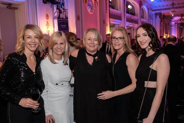 Sherie Toner, Debra Kerr, DJD executive director Kathi Sundstrom, Michelle McPherson and Ellie Caissie.