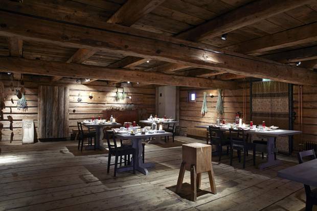 Chef Magnus Nilsson’s Faviken in subarctic Jarpen, Sweden, left, and Michael Stadtlander’s Pine Spiel Project on his farm in off-the-beaten-path Singhampton, Ont., below.