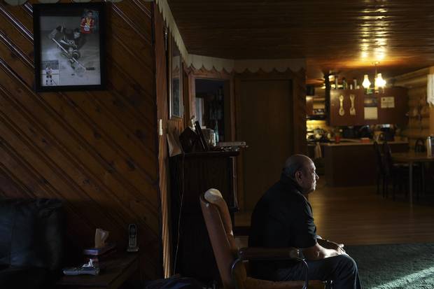 ‘Trying to help kids hurting themselves in northern communities is my life now,’ says Sasakamoose, an elder in his community.