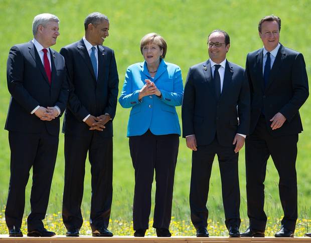 The North America-Europe alliance in 2015. By the end of 2016, three of the five leaders could be be women.