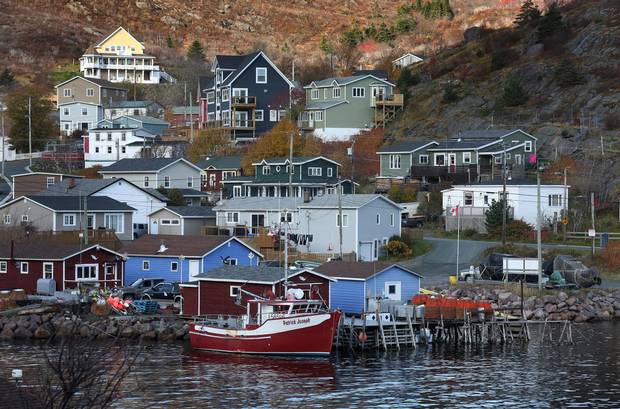 Petty Harbour, NL on Friday, 10 November 2017. The fishing community is just outside St. John's, Newfoundland.