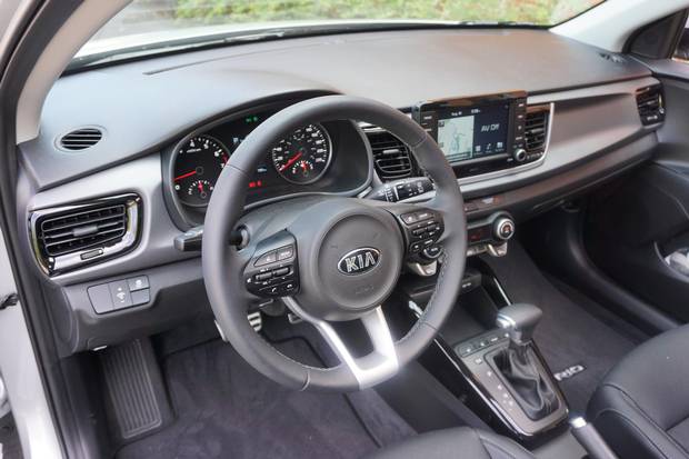 Oddly enough, the steering wheels are heated.