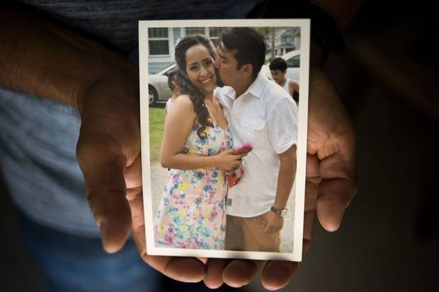 Ms. Morelos and Mr. De Jesús are shown in a family picture.