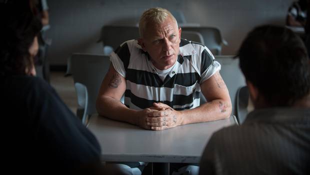 Daniel Craig in Logan Lucky.