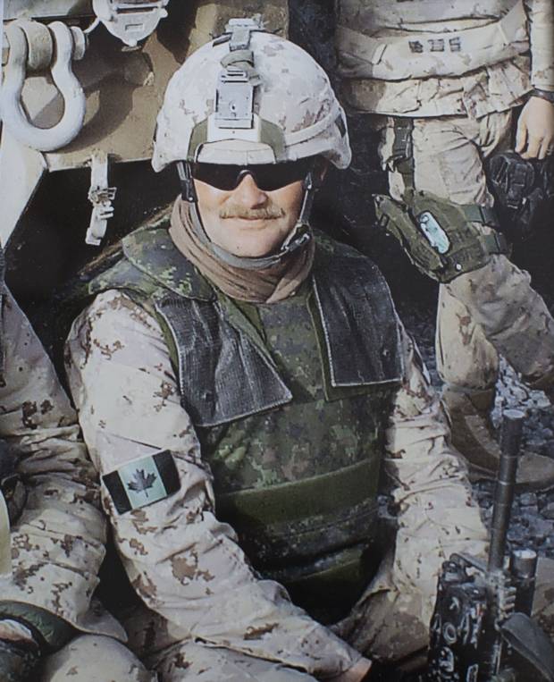 Sgt. Ron Anderson served for two decades in the army. He completed seven overseas tours, including two tours in Afghanistan.