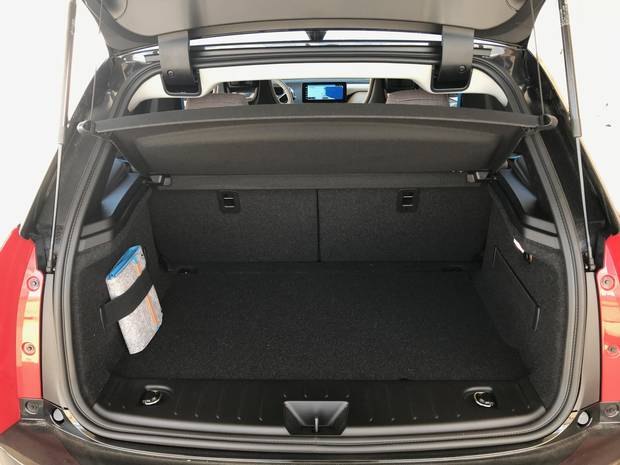 There’s not much space in the trunk – just 260 L, but 1,099 L if you fold down the rear seats.