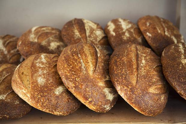 Fresh baked bread.