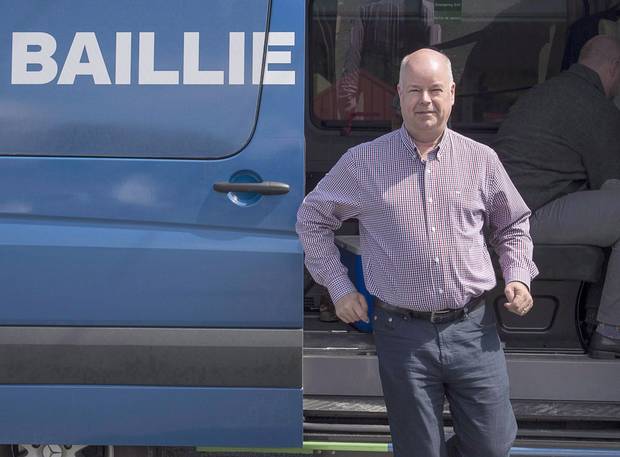 May 8, 2017: Nova Scotia Progressive Conservative leader Jamie Baillie makes a campaign stop in Lower Sackville, N.S.