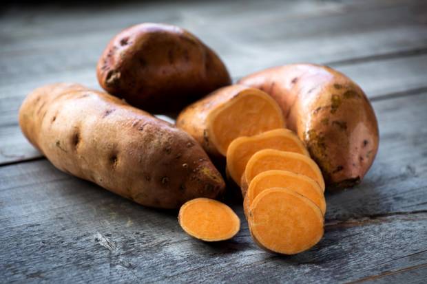 Sweet potatoes are more common in North American kitchens even though they may be sitting under the yam sign at the grocery store.