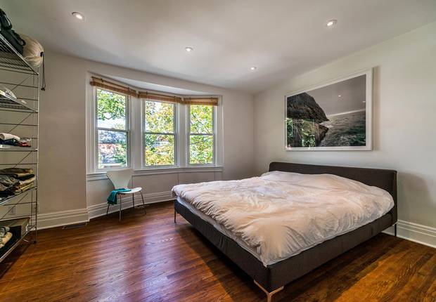 Mr. Sybydlo had to repaint all the walls, which were a shade of 'mashed peas' green.