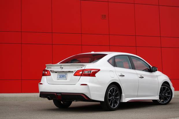 The 2017 Nissan Sentra SR Turbo.