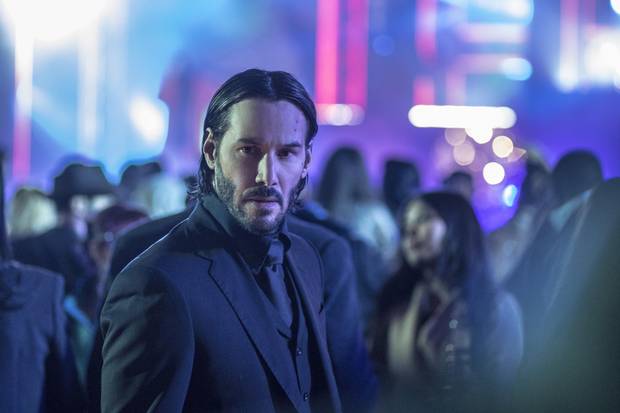 Keanu Reeves in John Wick: Chapter 2.