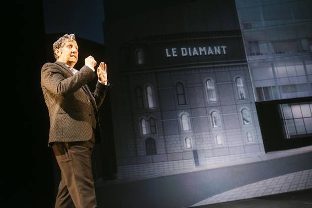Robert Lepage is hard at work on a new centre for creating and performing theatrical productions.