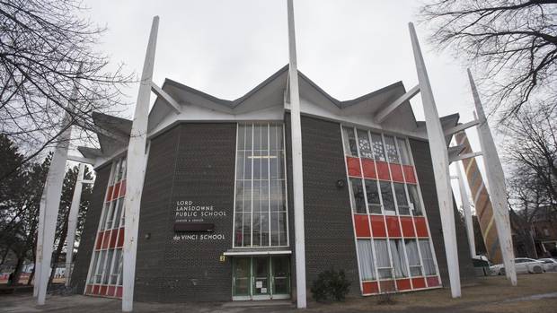 Lord Lansdowne Public School, located at 33 Robert St. in downtown Toronto.