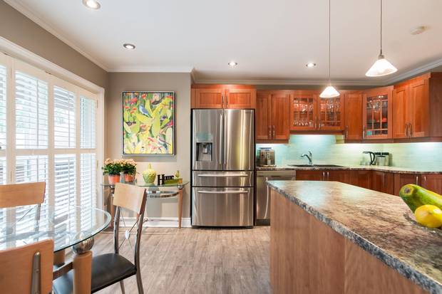 The entire main floor, including the kitchen, was renovated in the first 18 months.