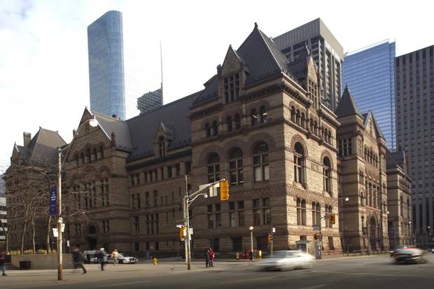 During the 12-month period ending in June, 12,722 cases were heard at the Old City Hall courthouse. The new courthouse that will be built nearby will be able to handle more than three times the volume of cases currently heard at Old City Hall.