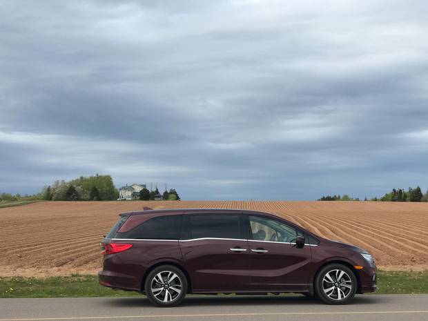 All trim levels come with HondaSensing, which is the full gamut of lane detection, assisted steering and sensors to warn of other traffic. 