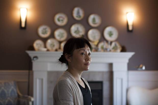 Anita He at her home in Richmond.