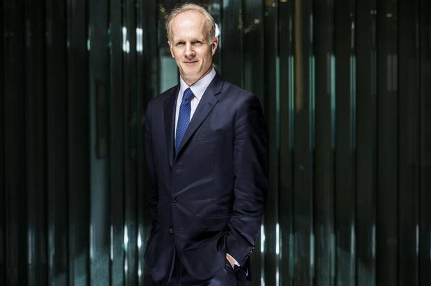 Mark Machin, CEO of CPPIB, poses for a picture in Toronto on Thursday, Jan. 12, 2017.
