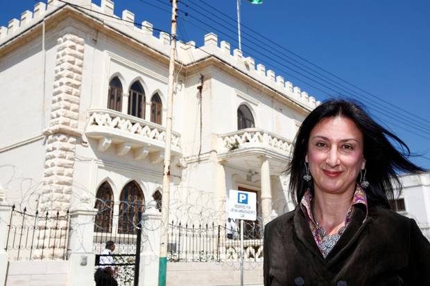 Maltese journalist Daphne Caruana Galizia, shown in 2011.