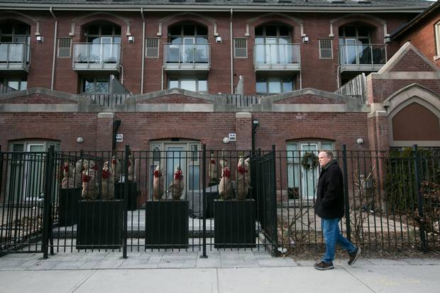 Developers bought the former main portion of Riverdale Presbyterian and converted it into three-storey condos. (There is no further financial connection between the condos and the church today.) It’s just one example of how local churches in Canada have funded their operations as congregations dwindle and their land needs diminish.