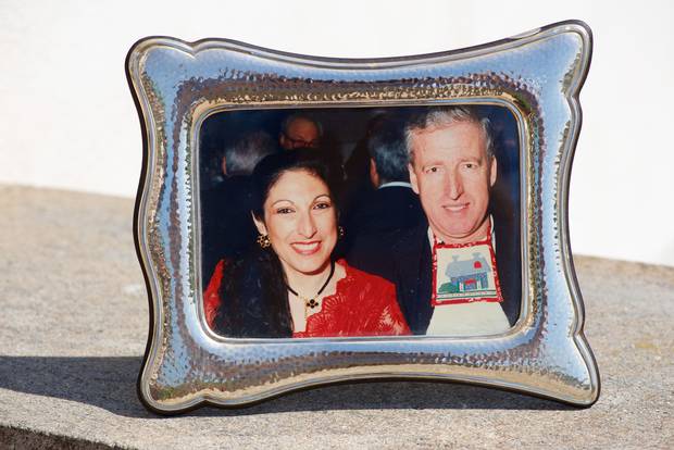 A picture of Luigino D'Angelo and wife Lidia.