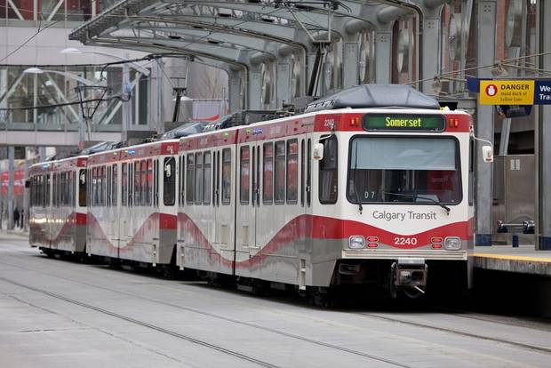 Calgary's C-Train's Light Rail System