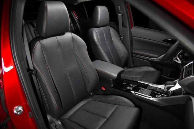 The Eclipse Cross boasts exceptionally supportive seating.