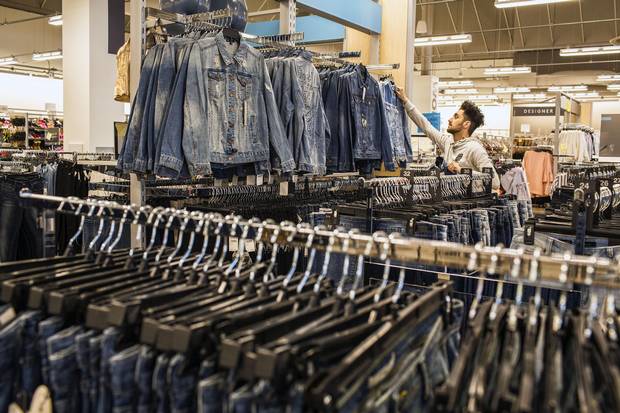Off-price sales in Canada jumped 12 per cent to $1.8-billion in the year ended Jan. 31, even as overall apparel sales dropped 2 per cent to $26.9-billion in the same period, according to NPD.