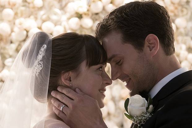 Dakota Johnson and Jamie Dornan in Fifty Shades Freed