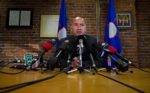 Mr. Ross speaks at a 2014 press conference.