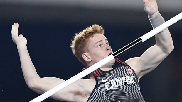 Canadian Shawn Barber eliminated from pole vault in early exit