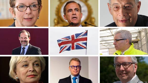 With his nomination as vice-chancellor of Cambridge University, Stephen Toope, bottom right, is one of several Canadians in charge of key British institutions.