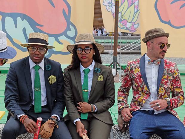 While the Florence tradeshow Pitti Uomo began as an event focused on connecting brands with buyers – and labels both established and indie still do brisk business from their booths – it’s evolved into a forum for men’s street where the ‘Pitti Peacocks’ strut their stuff.