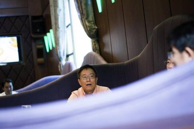 Sam Peng at Cafe 1029.