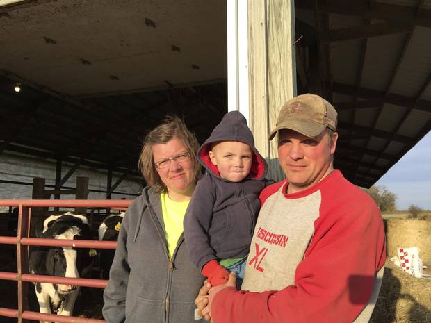 Steve and Dori Lichty and their son Winston, 3.